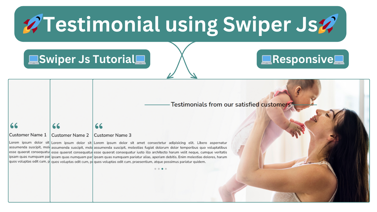 How to Build a Testimonial Slider using Swiper JS